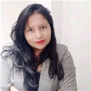 Docente de la especialidad de Lengua castellana y literatura que enseña a estudiantes de nivel primario y secundario